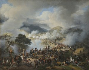 Francouzsky: Bataille du col de Somo Sierra en Castille, le 30 novembre 1808 Bitva u Somo Sierra, 30. listopadu 1808