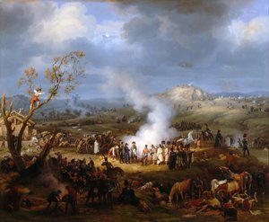Napoleonův bivak v předvečer Slavkova, 1. prosince 1805
