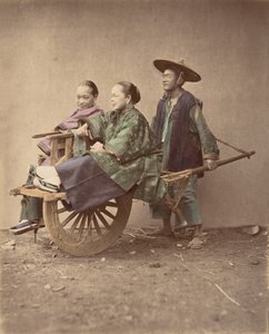 Trakař, 70. léta 19. století. od Baron Raimund von Stillfried