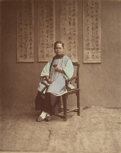 Dívka ze Šanghaje, 70. léta 19. století. od Baron Raimund von Stillfried