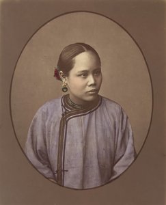 Dívka ze Šanghaje, 70. léta 19. století. od Baron Raimund von Stillfried