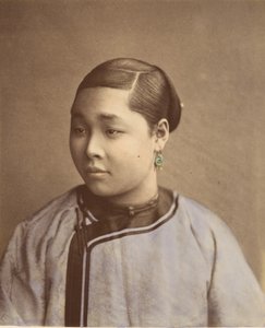 Dívka ze Šanghaje, 70. léta 19. století. od Baron Raimund von Stillfried