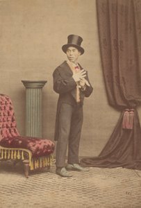 [Studiový portrét Japonce v západním oblečení], 80. léta 19. století. od Baron Raimund von Stillfried