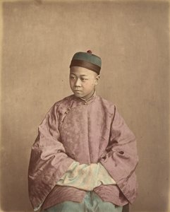 [Mladý čínský gentleman], 70. léta 19. století. od Baron Raimund von Stillfried