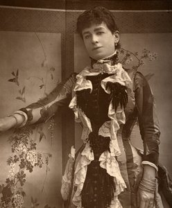 Britská herečka Lady Monckton ve filmu Jim the Penman, 1886