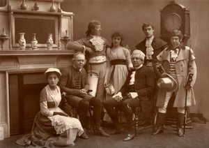 The Vaudeville Company v The Road to Ruin, ve Vaudeville Theatre, Londýn, 1886