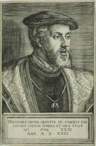 Císař Karel V od Barthel Beham