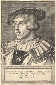 Císař Ferdinand I., 16. století. od Barthel Beham