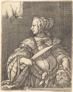 Judith s hlavou Holoferna od Barthel Beham