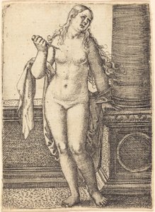Lucretia stojící u sloupu od Barthel Beham