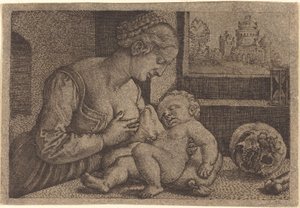 Madonna s lebkou od Barthel Beham