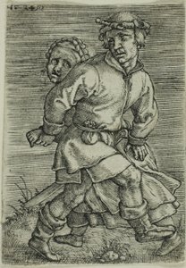 Rolnický párový tanec od Barthel Beham