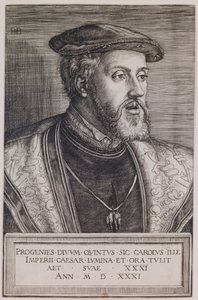 Portrét Charlese Quinta od Barthel Beham