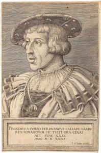 Portrét císaře Ferdinanda I. 1503-1564, 1531. od Barthel Beham