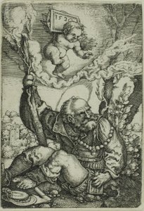 Svatý Kryštof od Barthel Beham