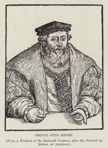 Otto Heinrich, kurfiřt Palatine od Barthel after Beham