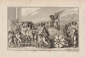 Triumf Napoleona, prvního konzula, 1801. od Barthélemy Roger