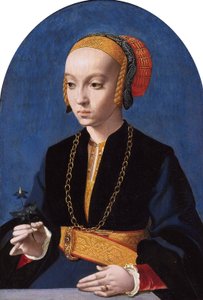 Portrét Alžběty Bellinghausenové (asi 1520- gt; 1570)