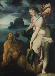 Glaucus a Scylla od Bartholomaeus Spranger