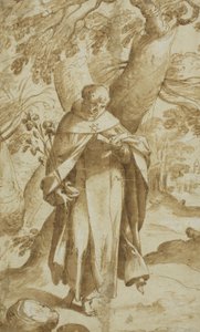 Svatý Dominik Reading, kolem roku 1573 od Bartholomaeus Spranger