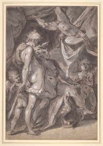 Venuše a Merkur od Bartholomaeus Spranger