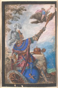 Alegorie obrazu za habsburského rodu od Bartholomäus Strobel d.Y.