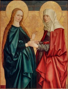 Návštěva Marie od Bartholomäus Zeitblom