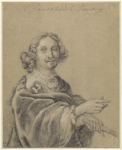 Portrét Bartoloměje Breenbergha od Bartholomeus Breenbergh (possibly)
