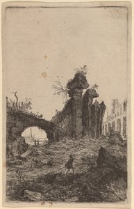 Ruiny Kolosea od Bartholomeus Breenbergh