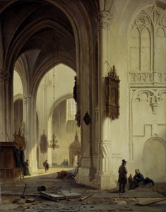 Interiér kostela