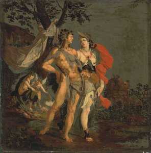 Sine Baccho et Cerere friget Venus od Bartholomeus Spranger
