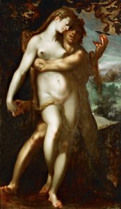 Pád z milosti od Bartholomeus Spranger