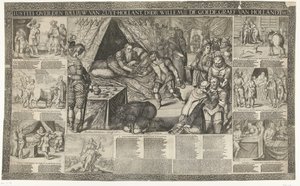 Rozsudek hraběte Willema III. o soudním vykonavateli Jižního Holandska, 1336 Iustiti over den baeliuw van Zuyt-Hollant, Willem de Goede, hrabě van Hollandt atd. (název na objektu) od Bartholomeus Willemsz. Dolendo (signed by artist)