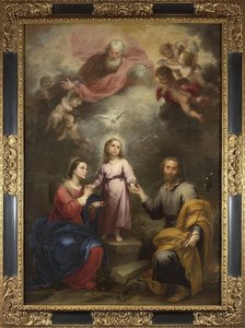 Nebeská a pozemská trojice. Kolem 1675-82
