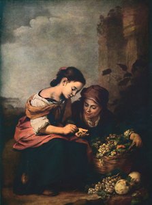 Prodejci ovoce počítají své peníze, 1618, 1914. od Bartolomé Esteban Murillo