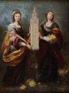 Svatí Justa a Rufina, asi 1665 od Bartolomé Esteban Murillo