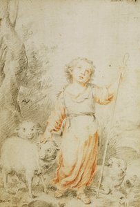 Dobrý pastýř, od Bartolomé Esteban Murillo
