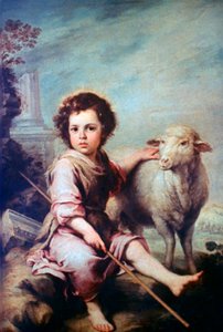 Dobrý pastýř, c1650 od Bartolomé Esteban Murillo