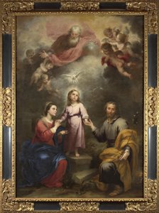 Nebeská a pozemská trojice Pedroso Murillo, c. 1680