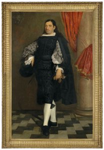 Portrét gentlemana od Bartolome Esteban and studio Murillo