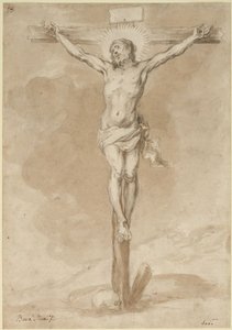 Kristus na kříži od Bartolomé Esteban Murillo