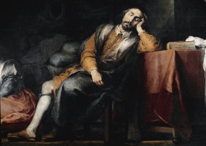 Historie založení Santa Maria Maggiore v Římě: sen patricije od Bartolomé Esteban Murillo