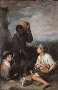 Tři chlapci od Bartolomé Esteban Murillo