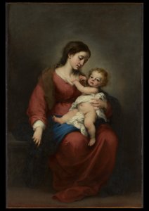 Panna Maria s dítětem od Bartolomé Esteban Murillo