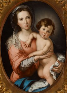 Panna Maria s dítětem od Bartolomé Esteban Murillo