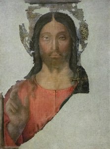 Salvator mundi, asi 1480-81 (tempera na desce) od Bartolomeo (attr. to) Della Gatta