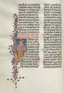 Missale: Fol. 124v: Kristus držící kříž, 1469.