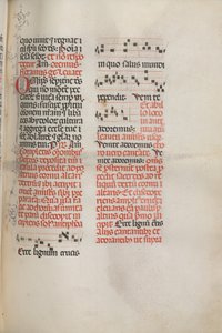 Missale: Fol. 148: Hudba pro Hle dřevo kříže..., 1469