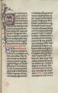 Missale: Fol. 225: Kalich s hostií, 1469. od Bartolomeo Caporali