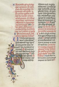 Missale: Fol. 275v: Zvěstování, 1469.
